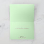 Denken Sie an Sie Karte (Innenseite)