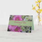 Denken Sie an Sie Karte (Gelbe Blume)