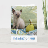 Denken Sie an Sie Karte (Vorderseite)