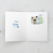 Denken Sie an Sie Karte (Innenseite)