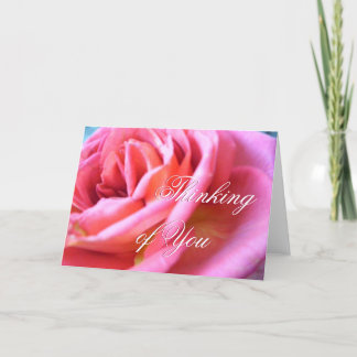 Denken Sie an Sie Karte