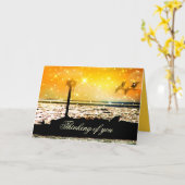 Denken Sie an Sie_ Karte (Gelbe Blume)