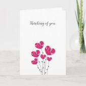 Denken Sie an Sie. Karte (Vorderseite)