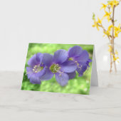 Denken Sie an Sie Karte (Gelbe Blume)