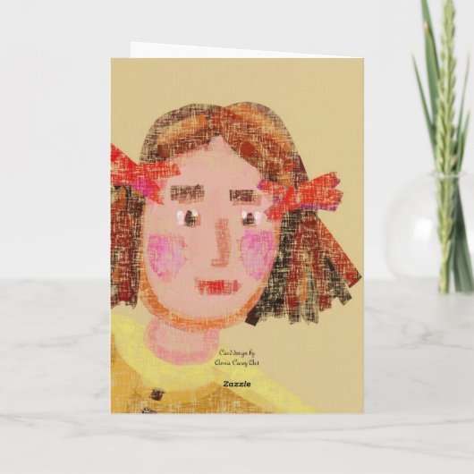 Denken Sie an Sie Karte (Rückseite)