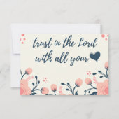 Denken Sie an Sie Karte (Vorderseite)