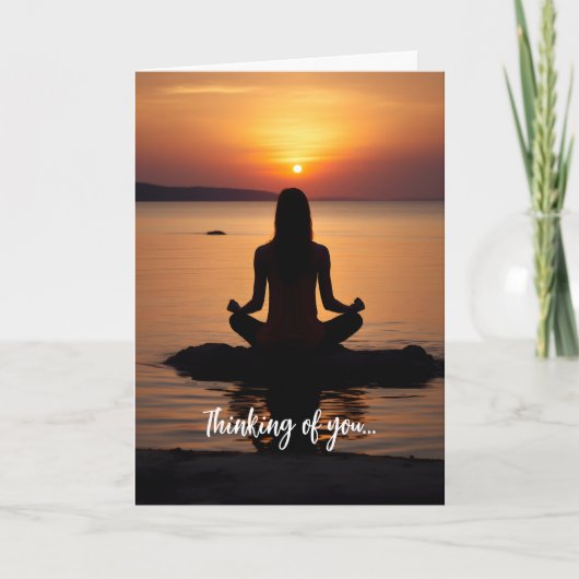 Denken Sie an Sie... Karte (Vorderseite)