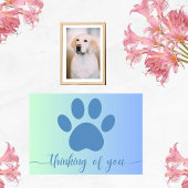 Denken Sie an Sie Karte