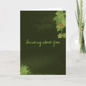 Denken Sie an Sie Karte (Vorderseite)