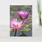 Denken Sie an Sie Karte (Rückseite)