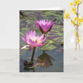 Denken Sie an Sie Karte (Gelbe Blume)