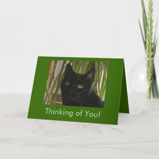 Denken Sie an Sie! Karte (Vorderseite)