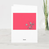 Denken Sie an Sie Karte (Rückseite)