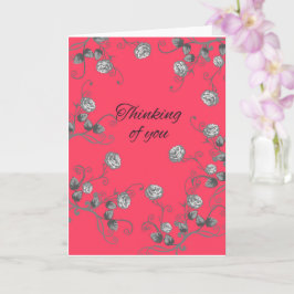 Denken Sie an Sie Karte