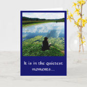 Denken Sie an Sie Karte (Gelbe Blume)