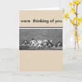 Denken Sie an Sie Karte (Gelbe Blume)