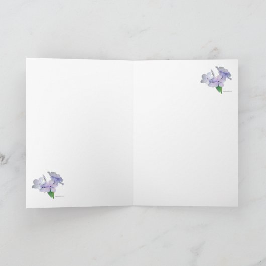 Denken Sie an Sie! Karte (Innenseite)