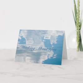 Denken Sie an Sie Karte