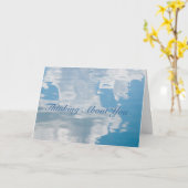 Denken Sie an Sie Karte (Gelbe Blume)