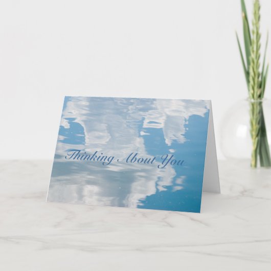 Denken Sie an Sie Karte (Vorderseite)