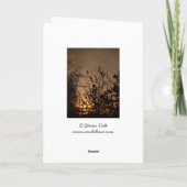 Denken Sie an Sie | Karte (Rückseite)