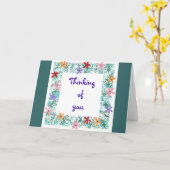 Denken Sie an Sie, Karten mit Blume (Gelbe Blume)