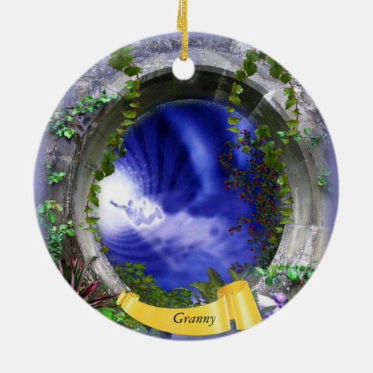 Denken Sie an Sie Keramikornament (Hinten)