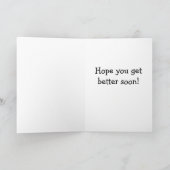 Denken Sie an Sie, Krebs oder gut anpassbar werden Karte (Innenseite)