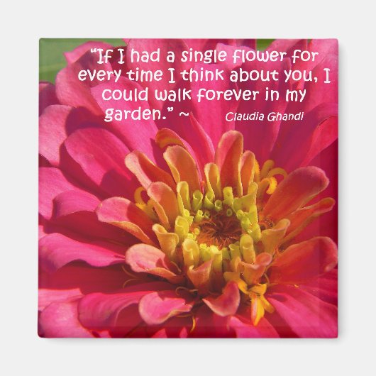 Denken Sie an Sie... Magnet (Vorne)