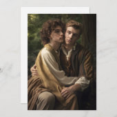 Denken Sie an Sie Männer Feiertagskarte (Vorne/Hinten)