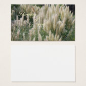 Denken Sie an Sie! Message Card (Vorne & Hinten)