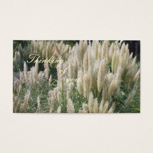 Denken Sie an Sie! Message Card (Vorderseite)