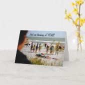 DENKEN SIE AN SIE - MILITÄRIN KARTE (Gelbe Blume)