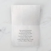 Denken Sie an Sie mit hoffnungsvollem Text und Orc Karte (Innenseite)