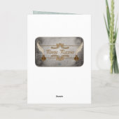 Denken Sie an Sie - Moderne Fantasie Kunst Geburts Karte (Rückseite)