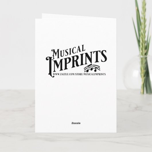 Denken Sie an Sie | Niedlich Kitten on Piano Keys Karte (Rückseite)