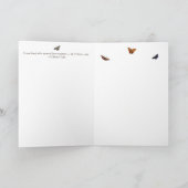 Denken Sie an Sie: niedliche Katze Karte (Innenseite)