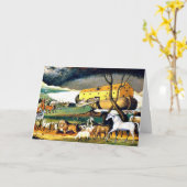 Denken Sie an Sie, Noah's Ark, Karte (Gelbe Blume)