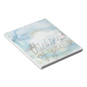 Denken Sie an Sie Notizblock (angewinkelt)