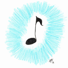 Denken Sie an Sie/Nur ein Hinweis aus der Blue Car Karte