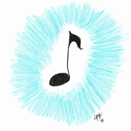 Denken Sie an Sie/Nur ein Hinweis aus der Blue Car Karte