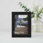 Denken Sie an Sie. Postkarte (Stehend Vorderseite)