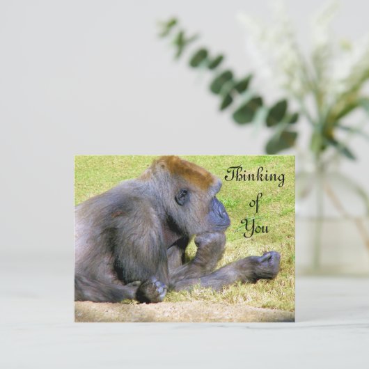 Denken Sie an Sie_ Postkarte (Stehend Vorderseite)