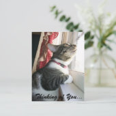 Denken Sie an Sie... Postkarte (Stehend Vorderseite)