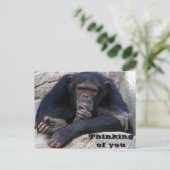 Denken Sie an Sie_ Postkarte (Stehend Vorderseite)