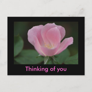 Denken Sie an Sie Postkarte