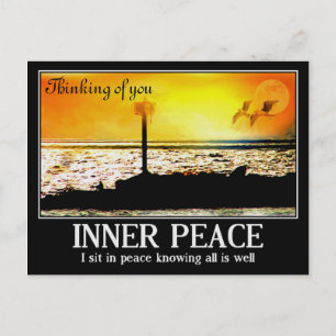 Denken Sie an Sie_ Postkarte