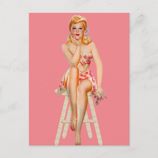 Denken Sie an Sie! Postkarte (Vorderseite)