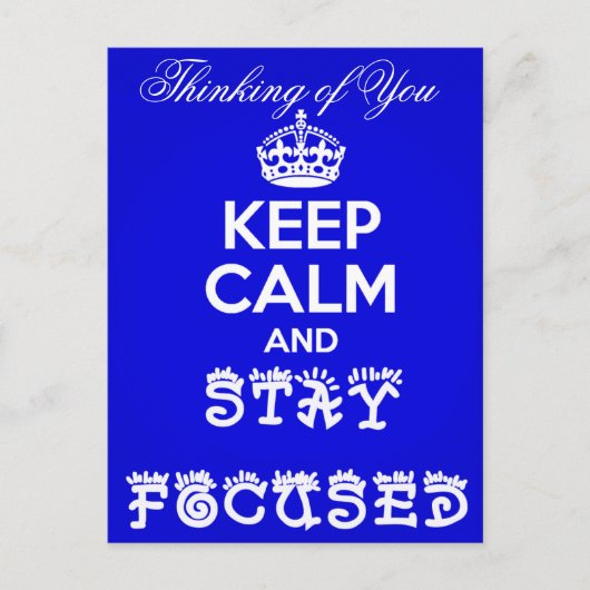 Denken Sie an Sie_ Postkarte (Vorderseite)