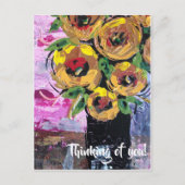 Denken Sie an Sie Postkarte (Vorderseite)